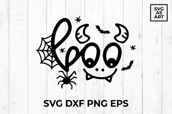 Boo Monster Cute Funny Halloween SVG Review