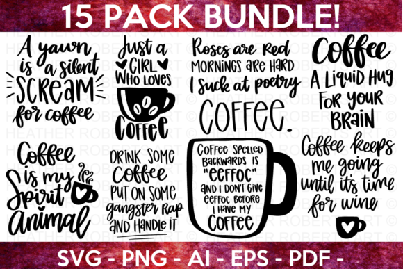 Review: Coffee SVG Bundle 1 for Embroidery