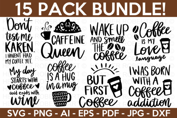 Review: Coffee SVG Bundle 3 for Embroidery