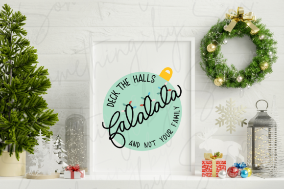Review: Deck the Halls Funny Christmas SVG for Embroidery