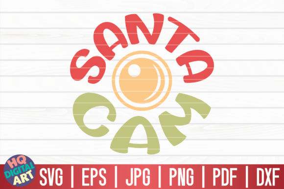 Review: Santa Cam SVG Funny Christmas Design