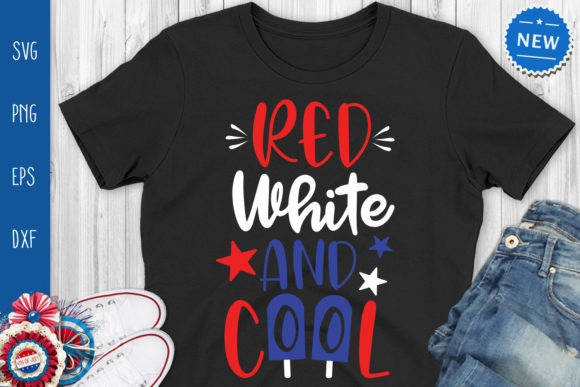 Reviewing Red White and Cool Svg for July Projects