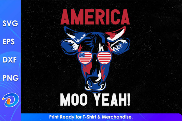 Reviewing the Funny America Moo Yeah SVG for Embroidery