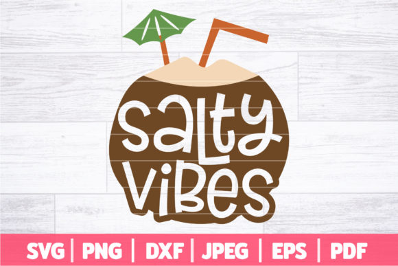Salty Vibes SVG Funny Summer SVG Review