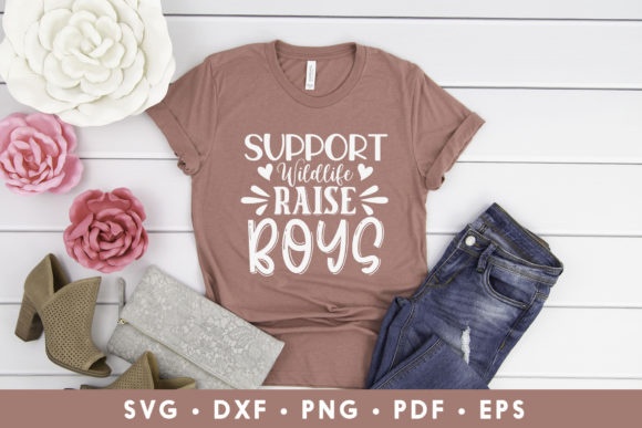 Support Wildlife Raise, Funny Mom SVG Review